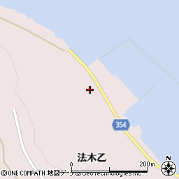 山形県酒田市飛島法木乙261周辺の地図