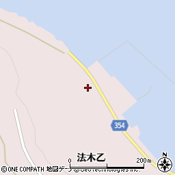 山形県酒田市飛島法木乙262周辺の地図