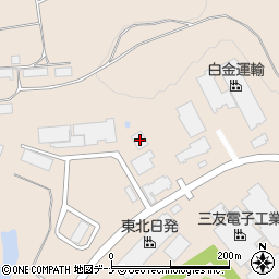 鈴木印刷倉庫棟周辺の地図