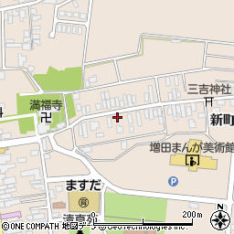 秋田県横手市増田町増田新町88-1周辺の地図