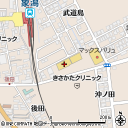 秋田県にかほ市象潟町武道島194-2周辺の地図