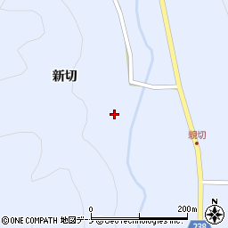 岩手県気仙郡住田町下有住新切164-2周辺の地図