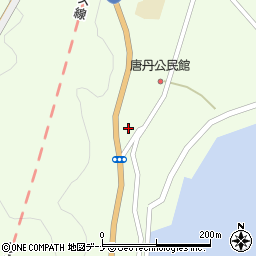 岩手県釜石市唐丹町小白浜55周辺の地図