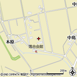 秋田県湯沢市八幡木原180周辺の地図