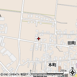 秋田県横手市増田町増田田町140周辺の地図