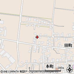 秋田県横手市増田町増田田町139周辺の地図