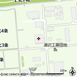 第一貨物株式会社　秋田県南支店周辺の地図