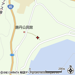 阪神低温株式会社　唐丹工場周辺の地図