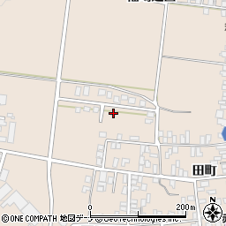 秋田県横手市増田町増田田町152周辺の地図