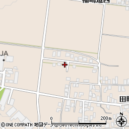秋田県横手市増田町増田田町154周辺の地図