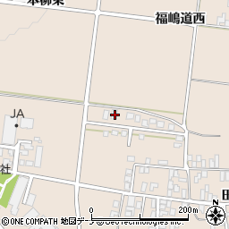 秋田県横手市増田町増田田町163周辺の地図