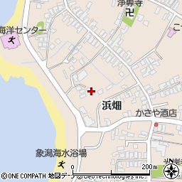 秋田県にかほ市象潟町二丁目塩越273-40周辺の地図
