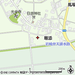 秋田県湯沢市角間堰添37周辺の地図