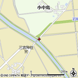 秋田県湯沢市八幡白子周辺の地図