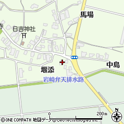 秋田県湯沢市角間堰添1周辺の地図