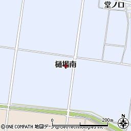 秋田県横手市増田町亀田（樋場南）周辺の地図