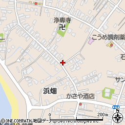 秋田県にかほ市象潟町二丁目塩越142周辺の地図