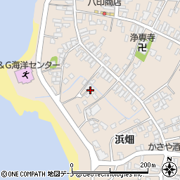 秋田県にかほ市象潟町二丁目塩越249-2周辺の地図