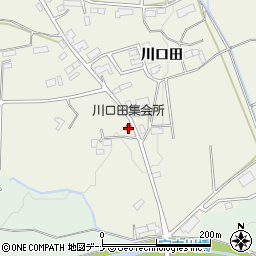 川口田集会所周辺の地図