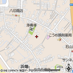 秋田県にかほ市象潟町二丁目塩越42-2周辺の地図