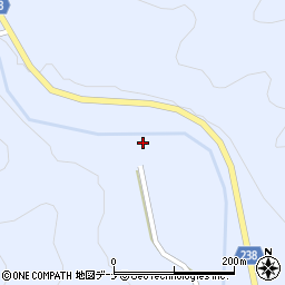 岩手県気仙郡住田町下有住新切190周辺の地図