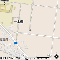 秋田県横手市増田町増田一本柳周辺の地図