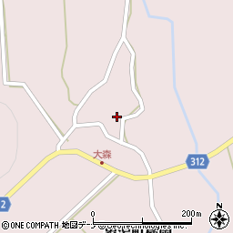 秋田県にかほ市象潟町横岡大森25周辺の地図