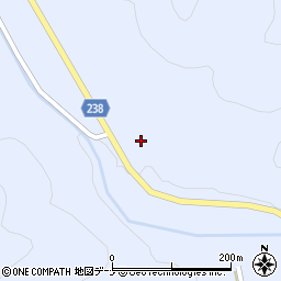 岩手県気仙郡住田町下有住新切240周辺の地図