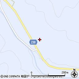 岩手県気仙郡住田町下有住新切238周辺の地図