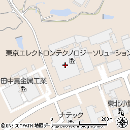 東京エレクトロンテクノロジーソリューションズ周辺の地図