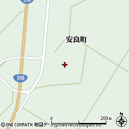 秋田県雄勝郡羽後町足田安良町32周辺の地図