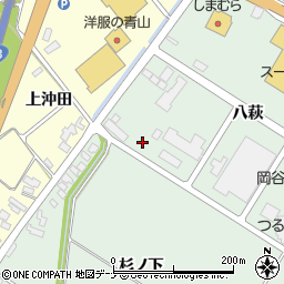 株式会社斎久　十文字工場周辺の地図
