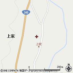 岩手県気仙郡住田町上有住上家107周辺の地図