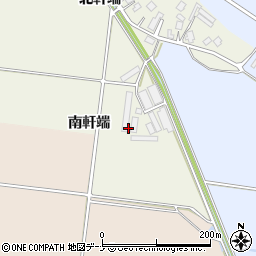 秋田県横手市十文字町腕越南軒端周辺の地図