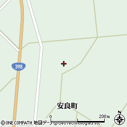 秋田県雄勝郡羽後町足田安良町8周辺の地図