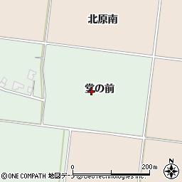 秋田県横手市十文字町仁井田堂の前周辺の地図