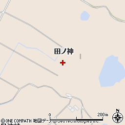 秋田県にかほ市象潟町深田下周辺の地図