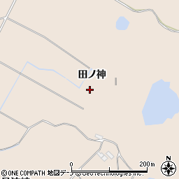 秋田県にかほ市象潟町（深田下）周辺の地図