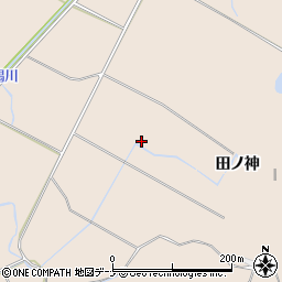 秋田県にかほ市象潟町兵庫島周辺の地図