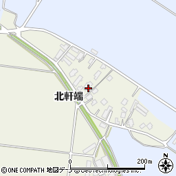 秋田県横手市十文字町腕越北軒端周辺の地図