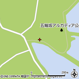 秋田県雄勝郡羽後町足田3周辺の地図