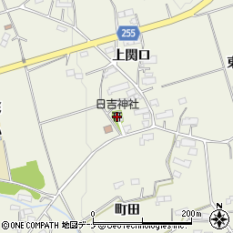 日吉神社周辺の地図