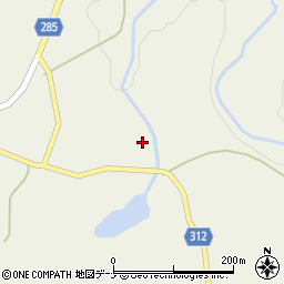 秋田県にかほ市冬師（宮ノ下）周辺の地図