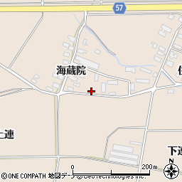 秋田県横手市十文字町鼎住吉2周辺の地図