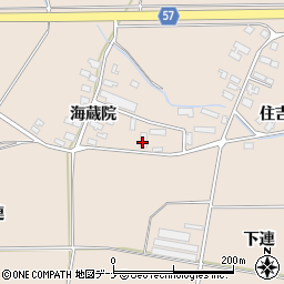 秋田県横手市十文字町鼎住吉45周辺の地図