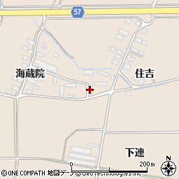 秋田県横手市十文字町鼎住吉40周辺の地図