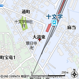 ピザテンフォー　秋田十文字店周辺の地図