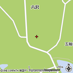 秋田県雄勝郡羽後町足田42周辺の地図