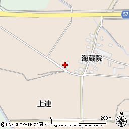秋田県横手市十文字町鼎海蔵院27周辺の地図