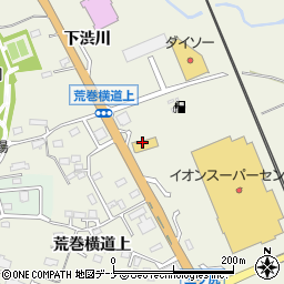 ガスト北上金ヶ崎店周辺の地図